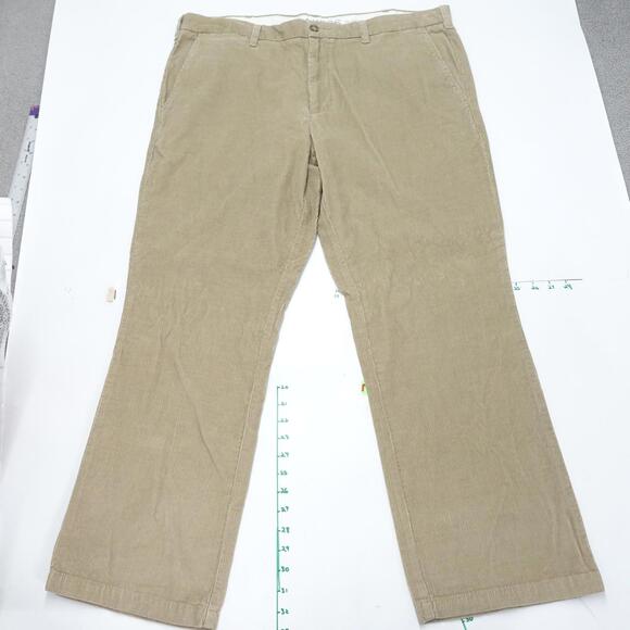 Dockers D3 Classic Corduroy Chino Pants Mens 40x30 Brown Cotton Straight Leg - Picture 1 of 8